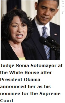 VOAӢ Woman in the News: Judge Sonia Sotomayor